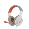 Audífonos Gamer Orange/Blanco HP021
