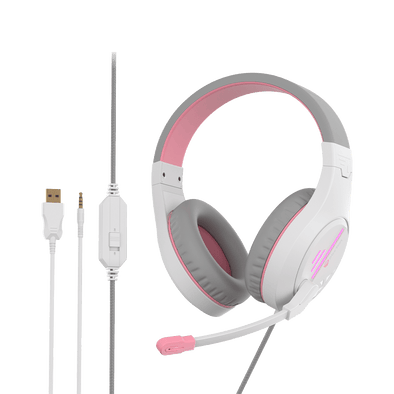 Audífonos Pink Gamer HP021